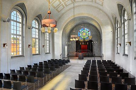 Synagoga Český Krumlov - interiér, 2013, foto: (c) Libor Svácek