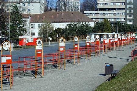 Český Krumlov - autobusové nádraží