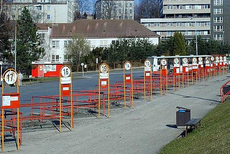 Český Krumlov - autobusové nádraží