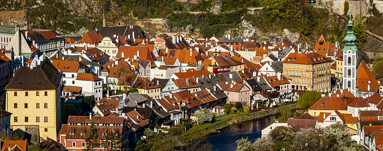 Panorama Český&nbsp;Krumlov
